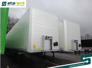 Semi-trailer kotak tertutup baru Schmitz Cargobull Trockenfrachtkoffer, Doppelstock, Liftachse, LED: gambar 3