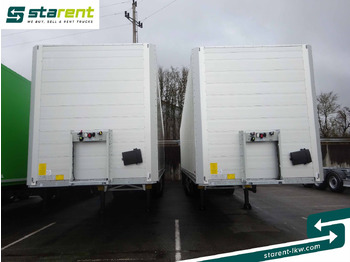 Semi-trailer kotak tertutup baru Schmitz Cargobull Trockenfrachtkoffer, Doppelstock, Liftachse, LED: gambar 2