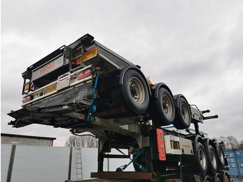 Semi-trailer pengangkut mobil VAN HOOL