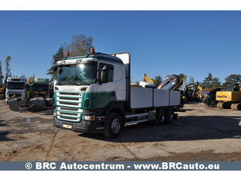 Truk flatbed SCANIA R 480