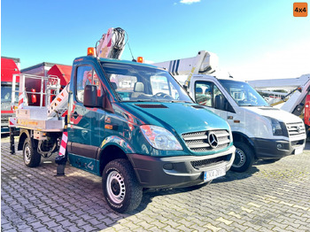 Platform udara yang dipasang di truk MERCEDES-BENZ Sprinter