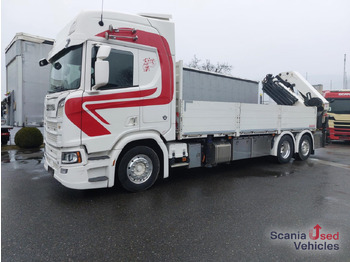 Truk flatbed SCANIA R 580