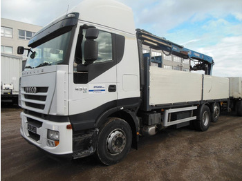 Leasing Iveco STRALIS AS 260S45, 6X2, MANUELL, FASSI F185  Iveco STRALIS AS 260S45, 6X2, MANUELL, FASSI F185: gambar 1