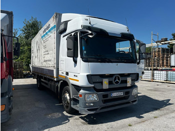 Truk dengan terpal samping MERCEDES-BENZ Actros 1836