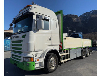 Truk flatbed SCANIA R 480