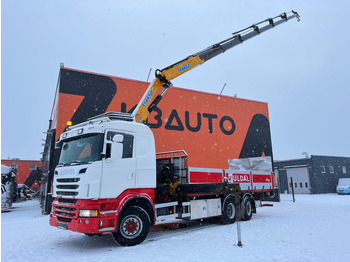 Truk flatbed SCANIA R 500