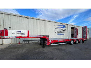 Semi-trailer low bed