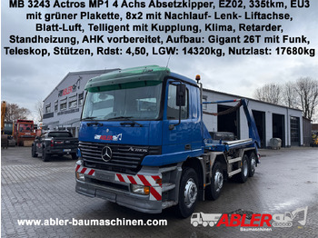 Truk skip loader MERCEDES-BENZ Actros 3243