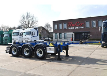 Semi-trailer pengangkut mobil VAN HOOL 20'