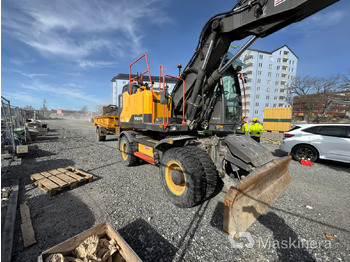 Ekskavator roda Hjulgrävare Volvo EW160E med tillbehör: gambar 4