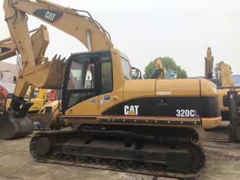 Ekskavator perayap Japan Surplus Caterpillar Hydraulic Excavator 320c Cat 320cl Excavator with Cat 3066 Engine: gambar 2