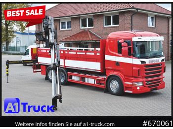 Truk flatbed SCANIA R 400