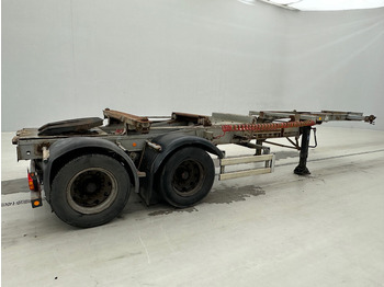 Semi-trailer pengangkut mobil ASCA Bi-train skelet 20 ft: gambar 5