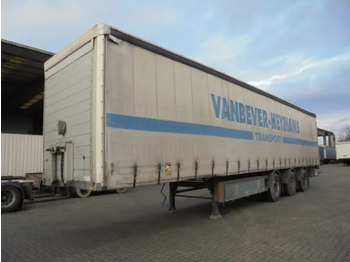 Semi-trailer dengan terpal samping RENDERS