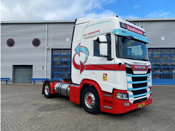 Tractor head Scania NGS R410 / RETARDER / PARKCOOL / NL TRUCK / LNG / LEATHER / ALCOA / TUV:19-04-2025 / AUTOMATIC / EURO-6 / 2021 / 9X ON STOCK: gambar 3