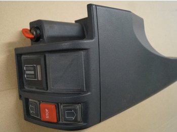 Bingkai/ Sasis untuk Peralatan untuk menangani material Jungheinrich 51046926 | right dashboard panel including contact key and battery/ right dashboard panel including contact key and battery/hour indicator: gambar 2