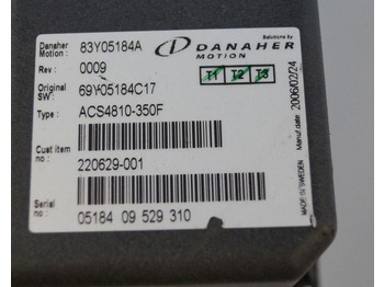 ECU untuk Peralatan untuk menangani material Toyota/BT 220629-001 | Danaher motion AC Superdrive motor controller 83Y05184A A Danaher motion AC Superdrive motor controller 83Y05184A ACS4810-350F Rev 0009 sn. 0518409529310: gambar 2