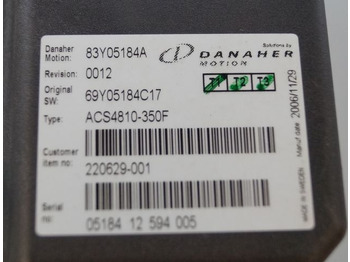 ECU untuk Peralatan untuk menangani material Toyota/BT 220629-001 | Danaher motion AC Superdrive motor controller 83Y05184A A Danaher motion AC Superdrive motor controller 83Y05184A ACS4810-350F Rev 0012 sn. 0518412594005: gambar 2