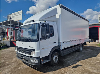 Truk dengan terpal samping MERCEDES-BENZ Atego 816