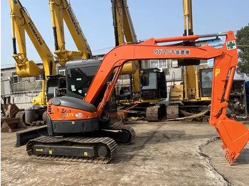 Ekskavator perayap Second Hand excellent original mini excavator hitachi used ZX55 ZX60 ZX70 small used excavator made in Japan for sale: gambar 3