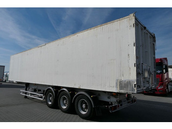 Semi-trailer dengan terpal samping Benalu WYWROTKA ALUMINIOWA / 75 M3 / KLAPO-DRZWI: gambar 2