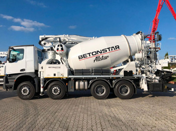 Truk pompa beton baru Mercedes-Benz AROCS 3740  ALLSTAR 26.70Z: gambar 4