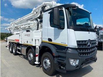 Truk pompa beton MERCEDES-BENZ Arocs 3743