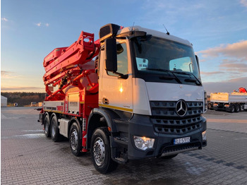 Truk pompa beton MERCEDES-BENZ Arocs 4142