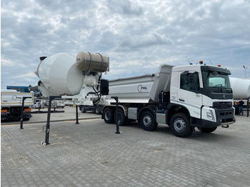 Truk pengaduk beton VOLVO FMX 460