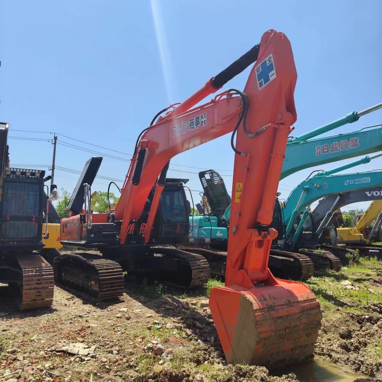 Ekskavator perayap HITACHI ZX350