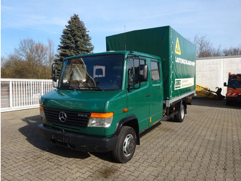 Truk dengan terpal samping MERCEDES-BENZ Vario 616