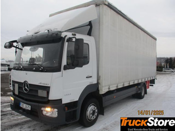 Truk dengan terpal samping MERCEDES-BENZ Atego 1224