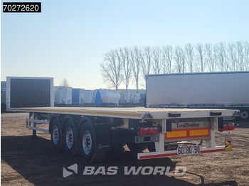 Semi-trailer flatbed baru Lecitrailer SR3E NEW! Liftachse Twistlocks: gambar 3