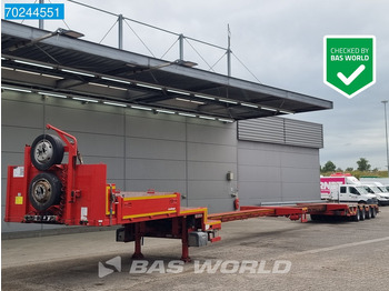 Semi-trailer low bed MEUSBURGER MTS-4 2xAusziehbar bis 21M Lift + 4xLenkachse: gambar 3