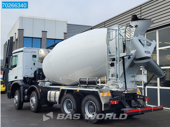 Truk pengaduk beton baru Mercedes-Benz Arocs 4140 8X4 NEW! 10m3 Remmel German mixer Big-Axle Euro 3: gambar 3