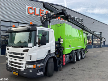 Leasing Scania P 360 Faun 18m³ + Hiab crane + Underground Container Washing Installation Scania P 360 Faun 18m³ + Hiab crane + Underground Container Washing Installation: gambar 1