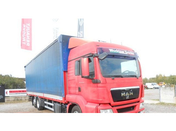 Truk dengan terpal samping MAN TGS 26.480