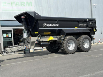 Trailer jungkit pertanian/ Tempat sampah FARMTECH