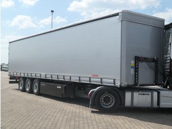 Semi-trailer dengan terpal samping baru Kögel SN 24, Staukasten, Edscha, BPW, Luft-Lift: gambar 2