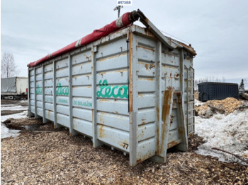 Wadah kontainer Krokcontainer m/ hydraulisk rullepresenning: gambar 3