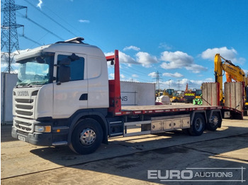 Truk flatbed SCANIA G 410