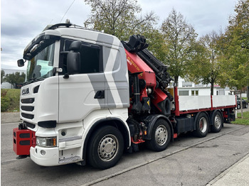 Truk flatbed SCANIA R 480