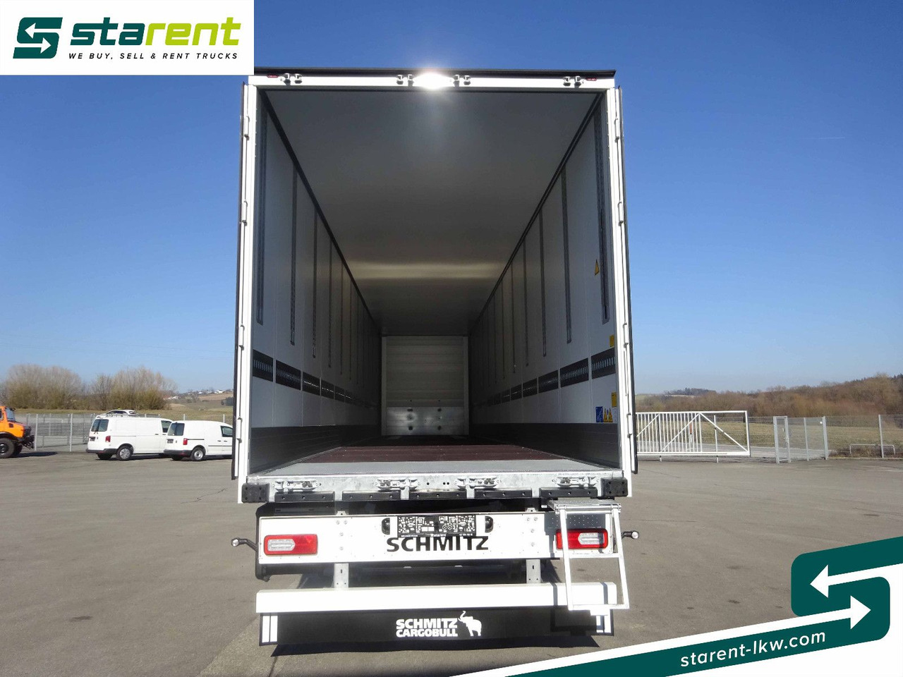 Semi-trailer kotak tertutup baru Schmitz Cargobull Trockenfrachtkoffer, Doppelstock, Liftachse, LED: gambar 11