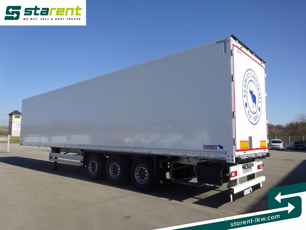 Semi-trailer kotak tertutup baru Schmitz Cargobull Trockenfrachtkoffer, Doppelstock, Liftachse, LED: gambar 8