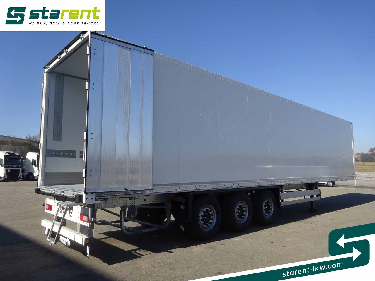 Semi-trailer kotak tertutup baru Schmitz Cargobull Trockenfrachtkoffer, Doppelstock, Liftachse, LED: gambar 10