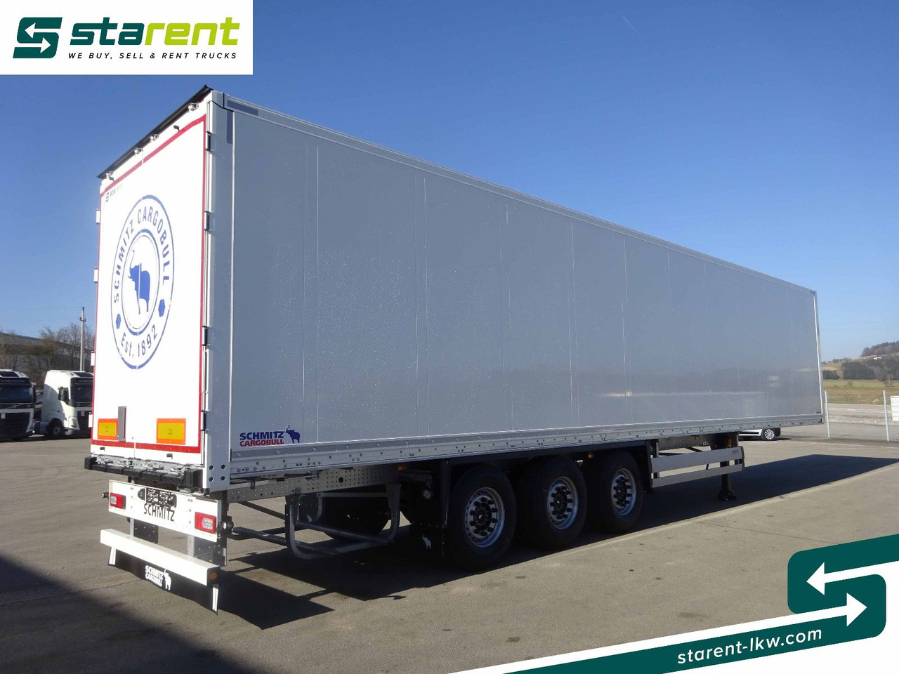 Semi-trailer kotak tertutup baru Schmitz Cargobull Trockenfrachtkoffer, Doppelstock, Liftachse, LED: gambar 6