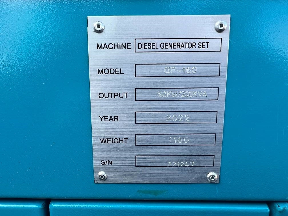 Genset baru Ricardo 200KVA (160KW) SILENT GENERATOR 3 PHASE 50HZ 400V: gambar 11