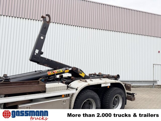 Hook lift, Truk derek MAN TGS 26.400 6x6 BB, Abroller, Kran HMF 1643 Z2,: gambar 15