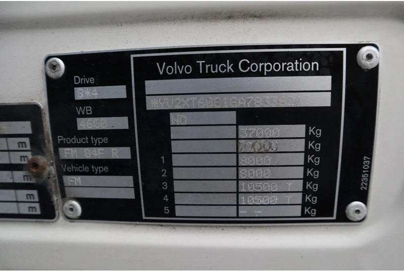 Truk pengaduk beton Volvo FMX 540 | SARAKA 5235M-4 | 35 METER | PUMP MIXER | 116.000 KM!: gambar 20