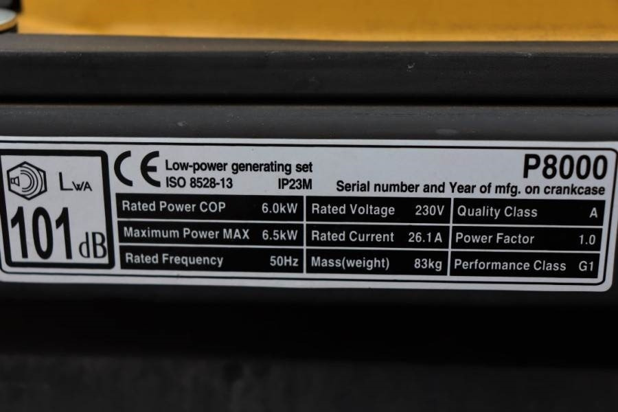 Leasing Atlas Copco P8000 Valid inspection, *Guarantee! Gasoline, 6.5  Atlas Copco P8000 Valid inspection, *Guarantee! Gasoline, 6.5: gambar 6